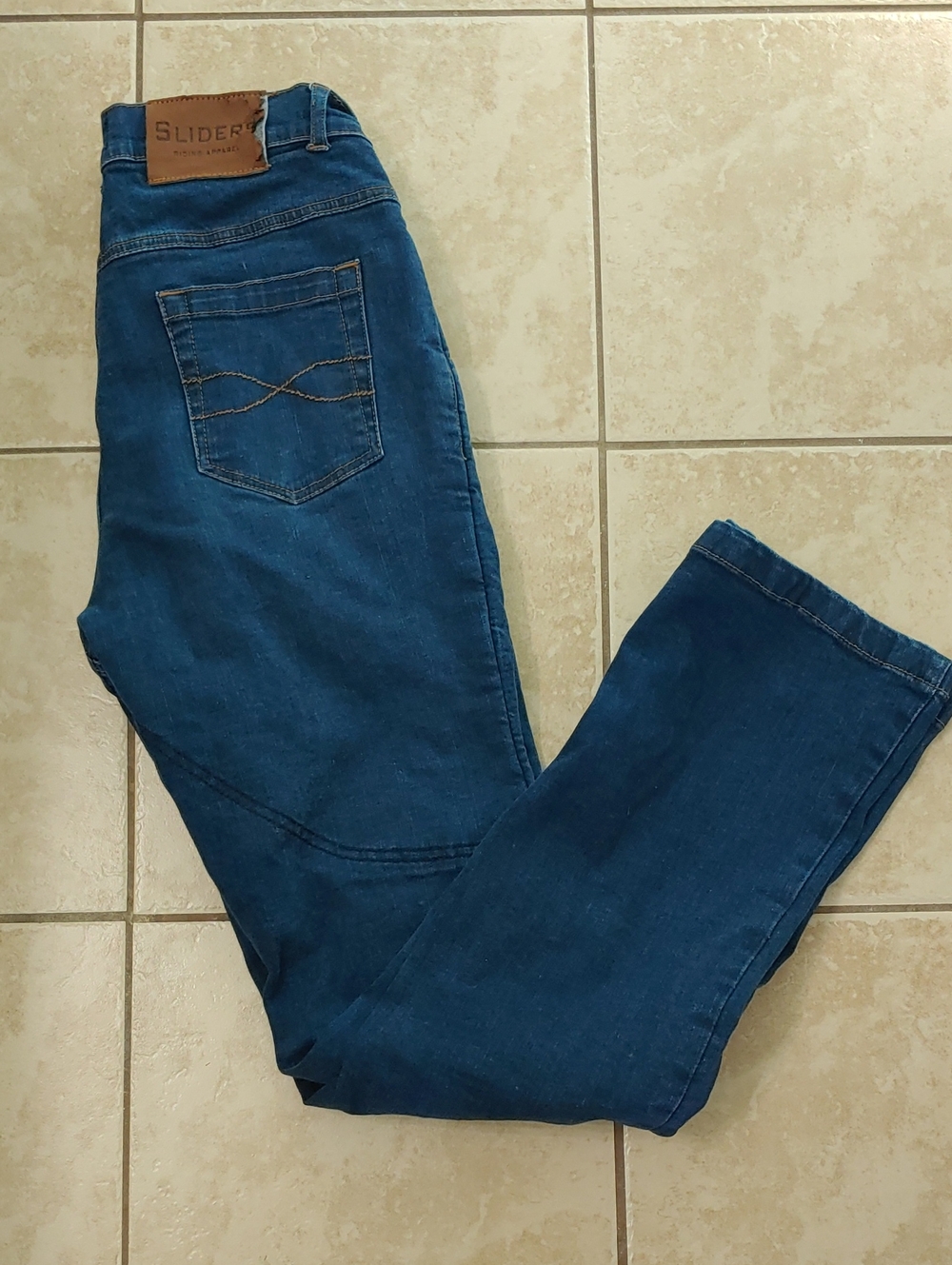 Sliders Jeans Womens Kevlar Lined Motorcycle Riding Pants Size 6 Long